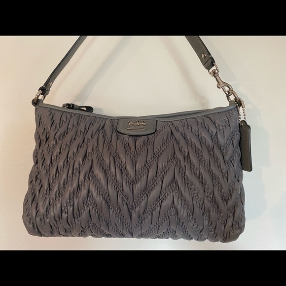 Coach Madison 70th Anniversary Demi purse Gray - Picture 1 of 14